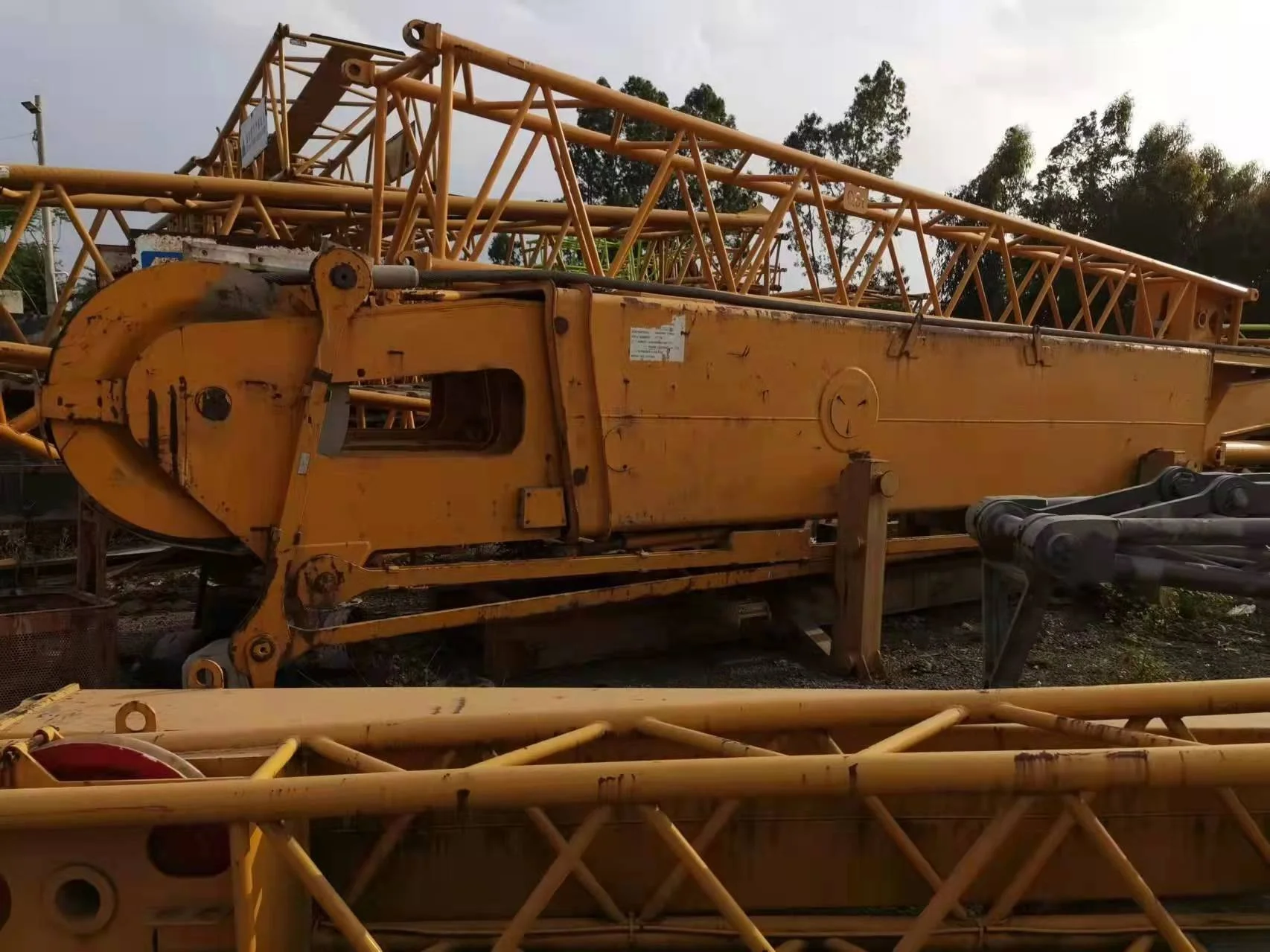 400ton Used Germany Liebherr LTM1400 used big truck crane for sale