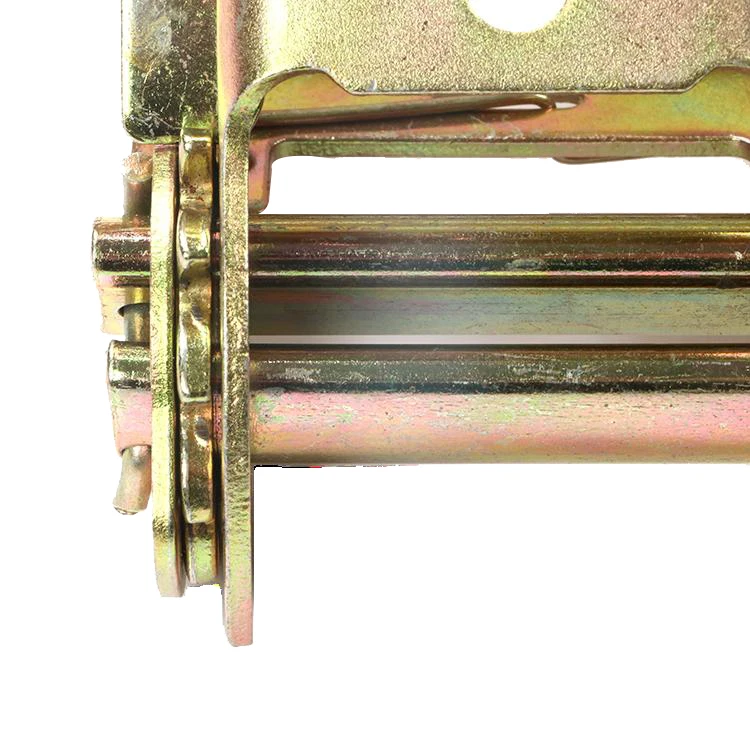 Yellow Zinc Plated Ratchet Buckle Manufacturer for ratchet strap