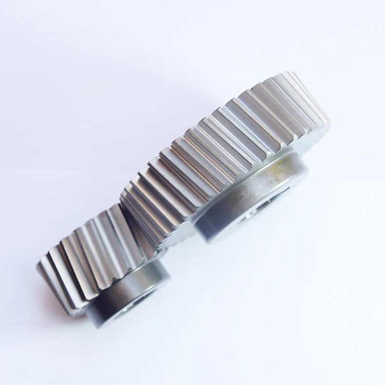 
Quality durable machine parts 20CrMnTi steel pinion spur gear set 