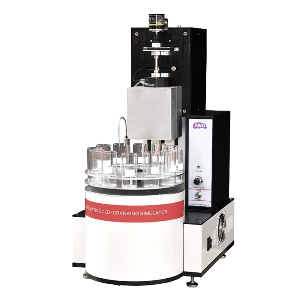 AWD-H1089 Full Automatic Engine Oils Apparent Viscosity Testing Equipment ASTM D5293 Cold-Cranking Simulator (CCS)