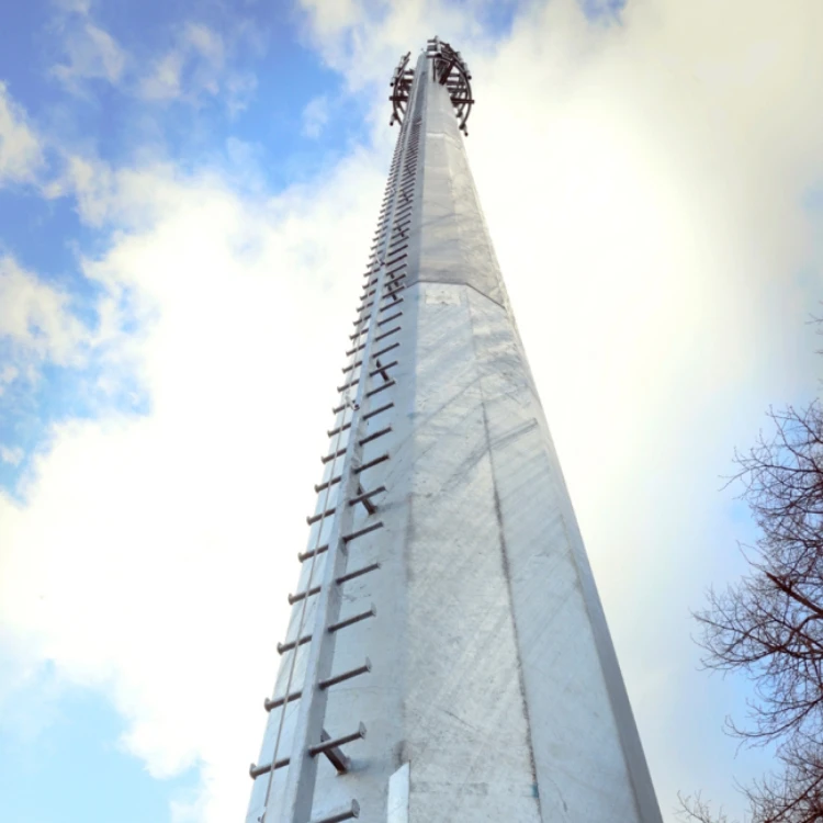 20 M 30 M 40 Meter Microwave Communication 5G Antenna Pole Telecom Mast Cells Monopole Signal Tower