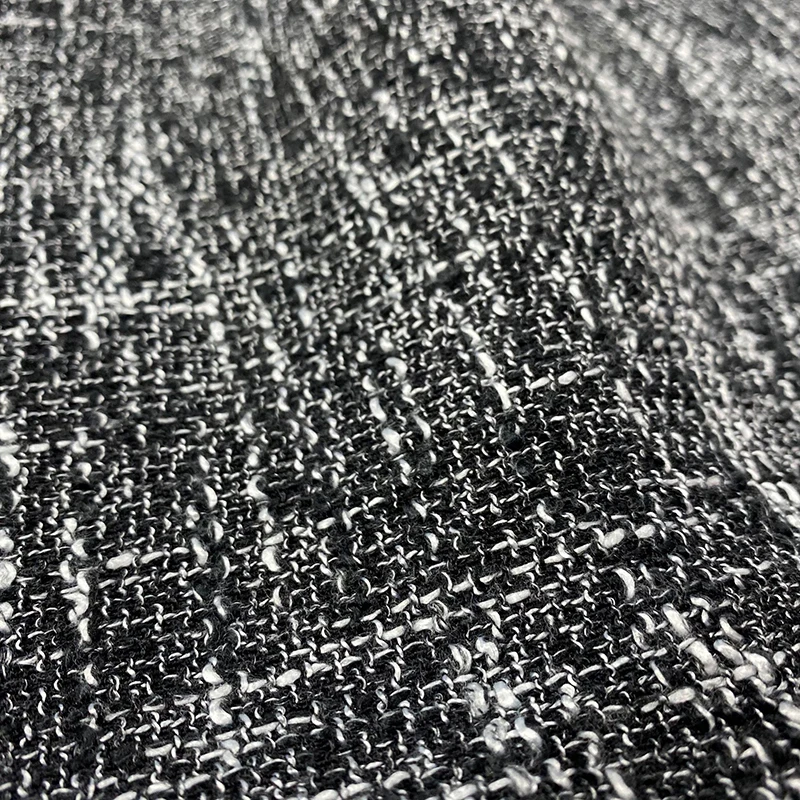 Factory direct sales of Japanese coarse linen texture semi shading curtain fabric can be processed into finished products