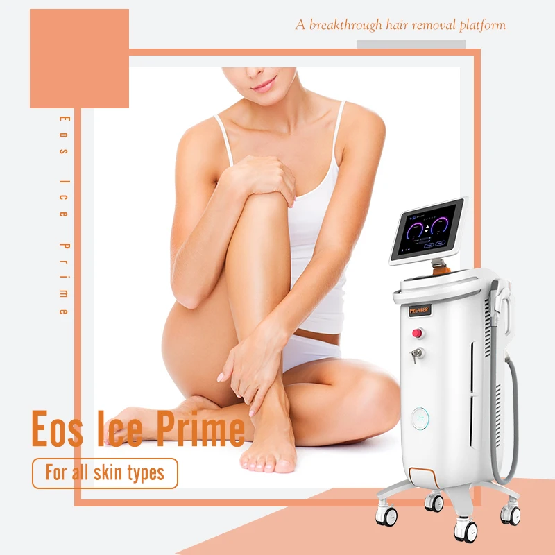 Eos Ice full face laser hair removal 2000W permanent hair removal machine for women on period