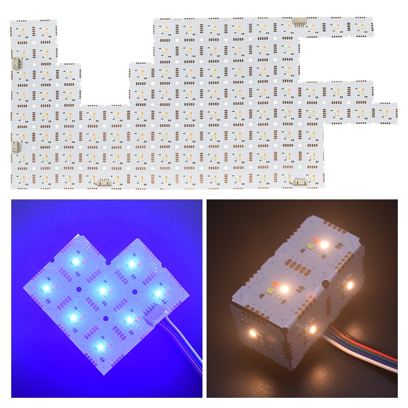 BRIGHT 490*245mm LED panel Light SMD5050 RGBW Remote Control LED Light panel Flexible backlight