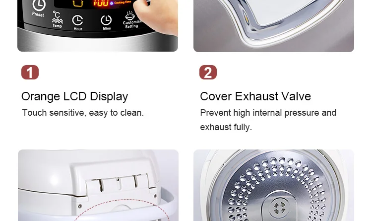 Big Rice Cooker Electric Rice Cooker Multifunction Kitchen deluxe multi digital slow rice cooker