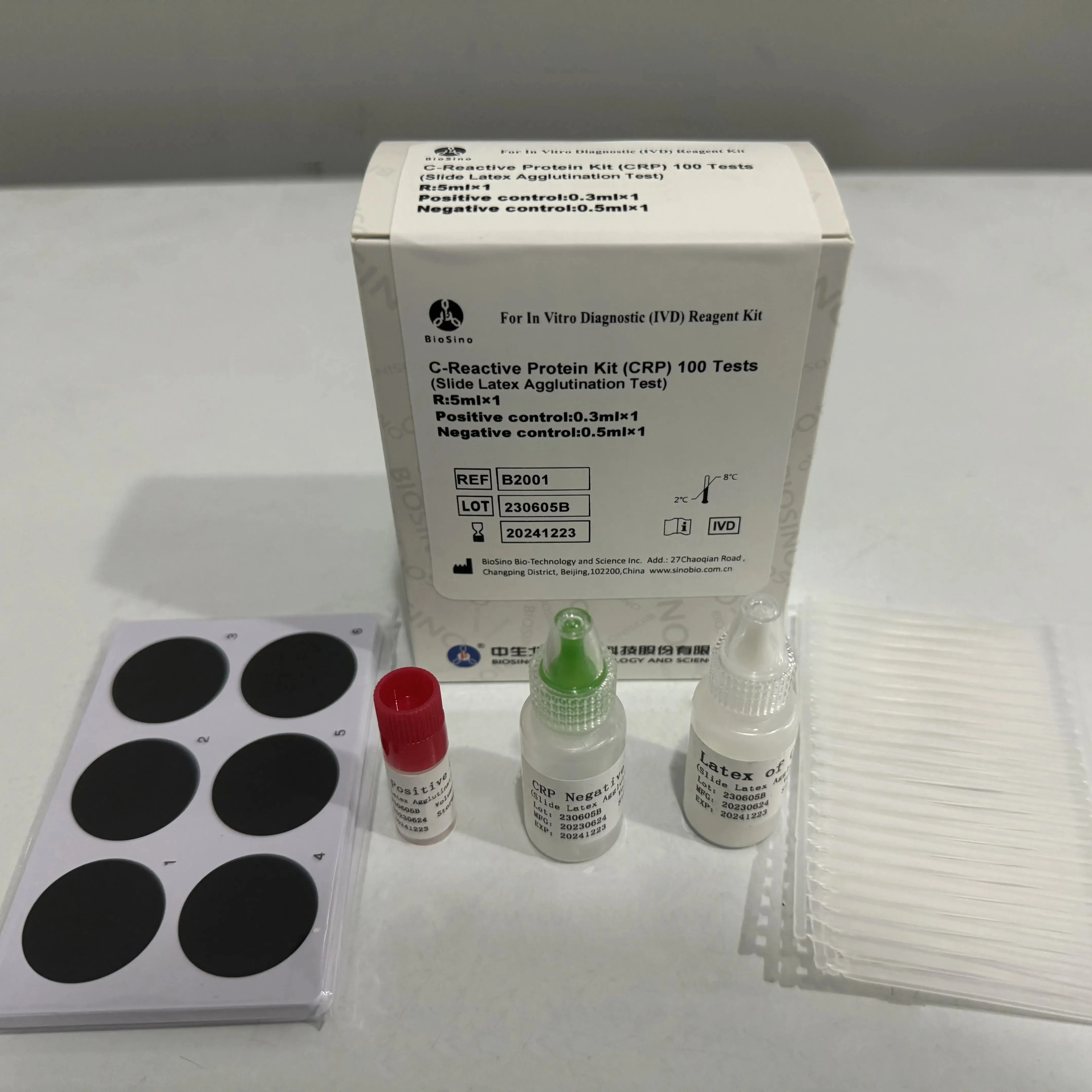 BIOSINO Supplier clinical chemistry reagents latex method test C-reactive protein CRP ASO ASLO RF OEM