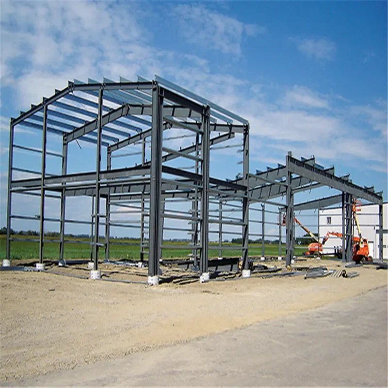 Pre Fabricated Steel Structure Framing Construction Exhibition Building Prices