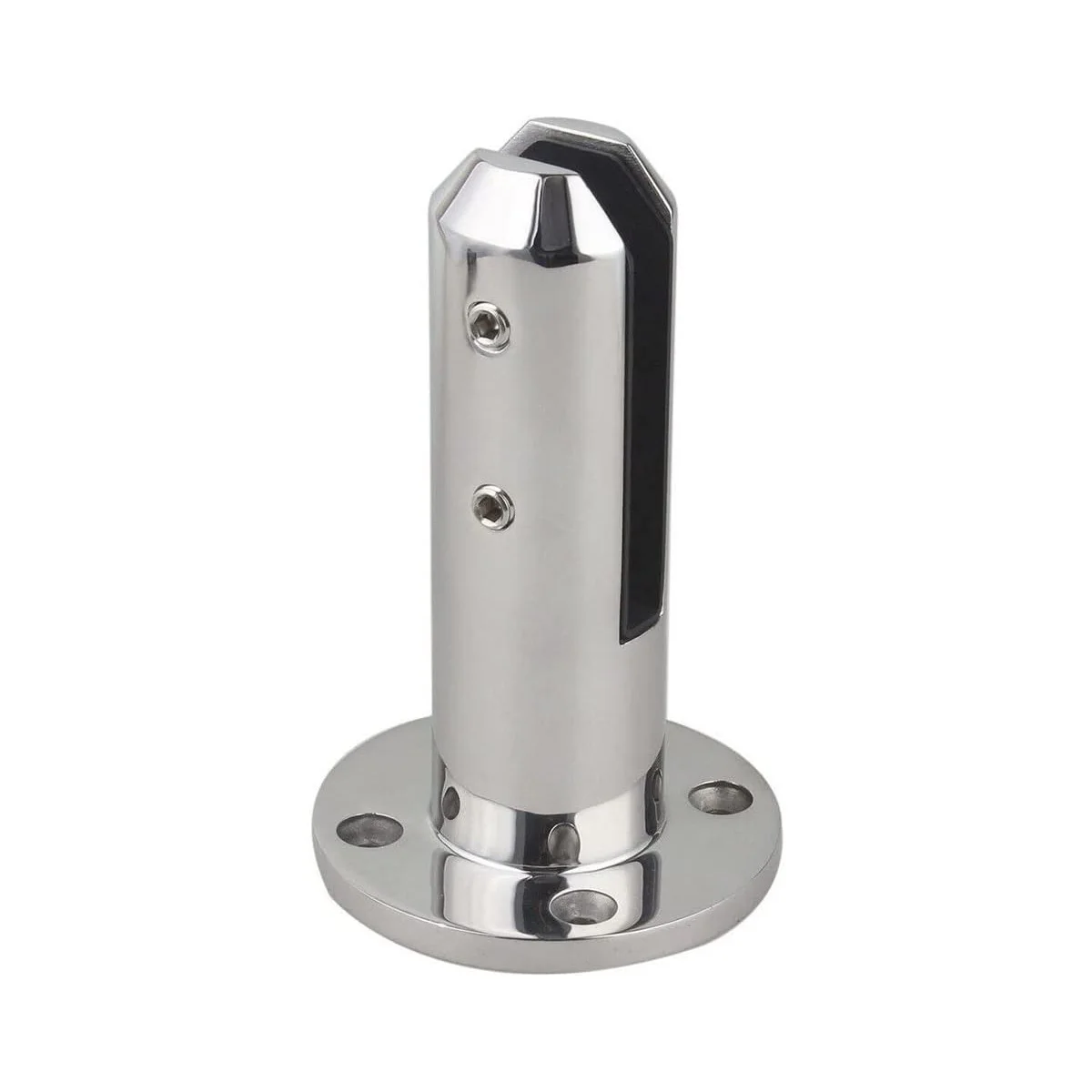 Condibe Stainless steel duplex 2205 round core drilled frameless glass railing smart spigot