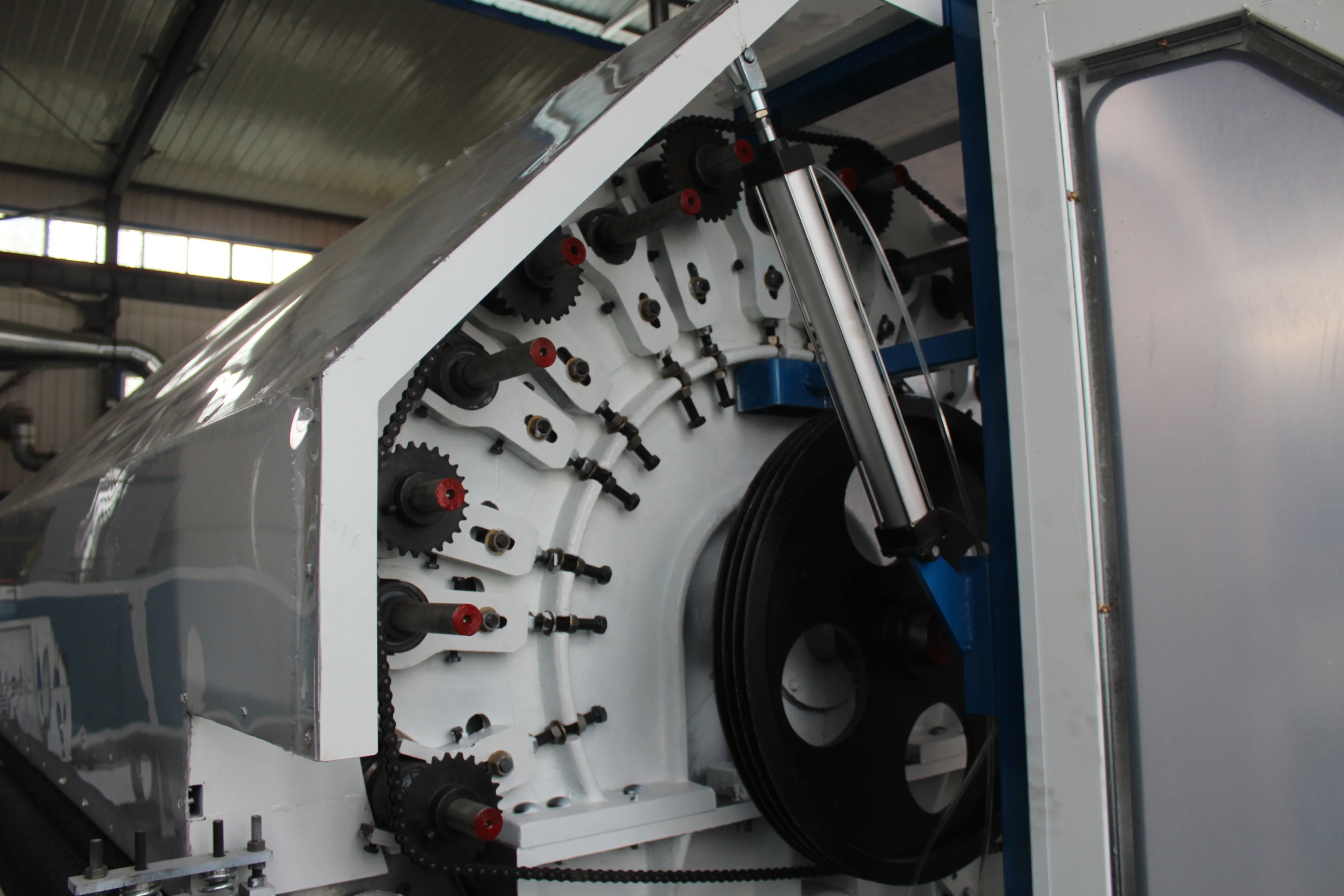 Non-woven fabric production machine carding polyester fiber into web machine fiber carding machine