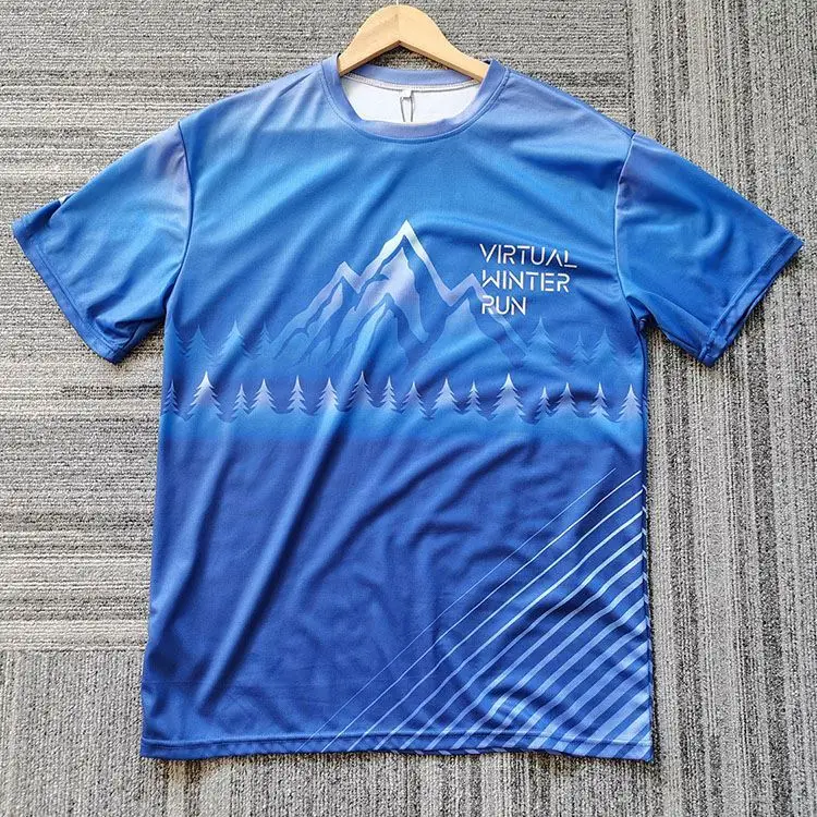 Custom Team Jersey Sublimation Design Uniform Full Shirt Print Custom T Shirt All Over Print Sublimation T Shirts Blank