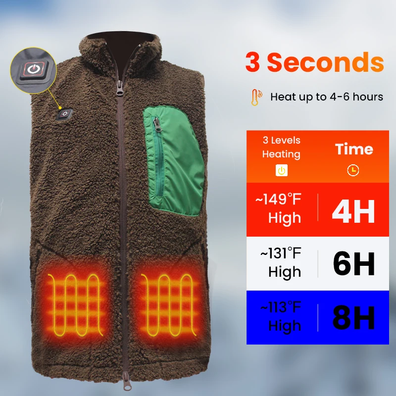 Womens Heated Vest Jackets Electric Down Work Mens Battery Manufacturer 2024 9 Area Hoodie Kids Heating Vest