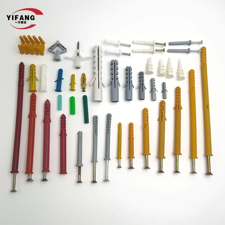 Plastic anchor plastic knot expansion anchor