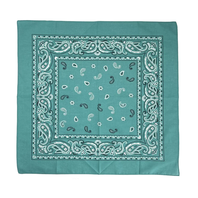Quality 100% Cotton Contemporary Custom Printing Multifunction Hair Bandana For Women