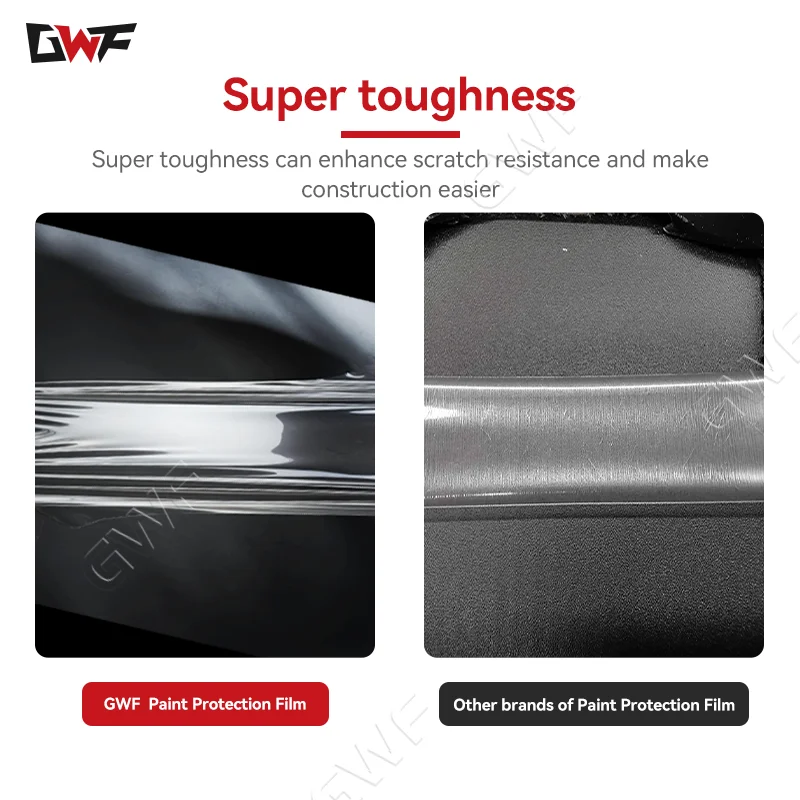 5 Years Warranty 7.5 Mil Gloss TPU Polyurethane Film Car Protective Film Self Healing Anti Scratch PPF Paint Protection Film