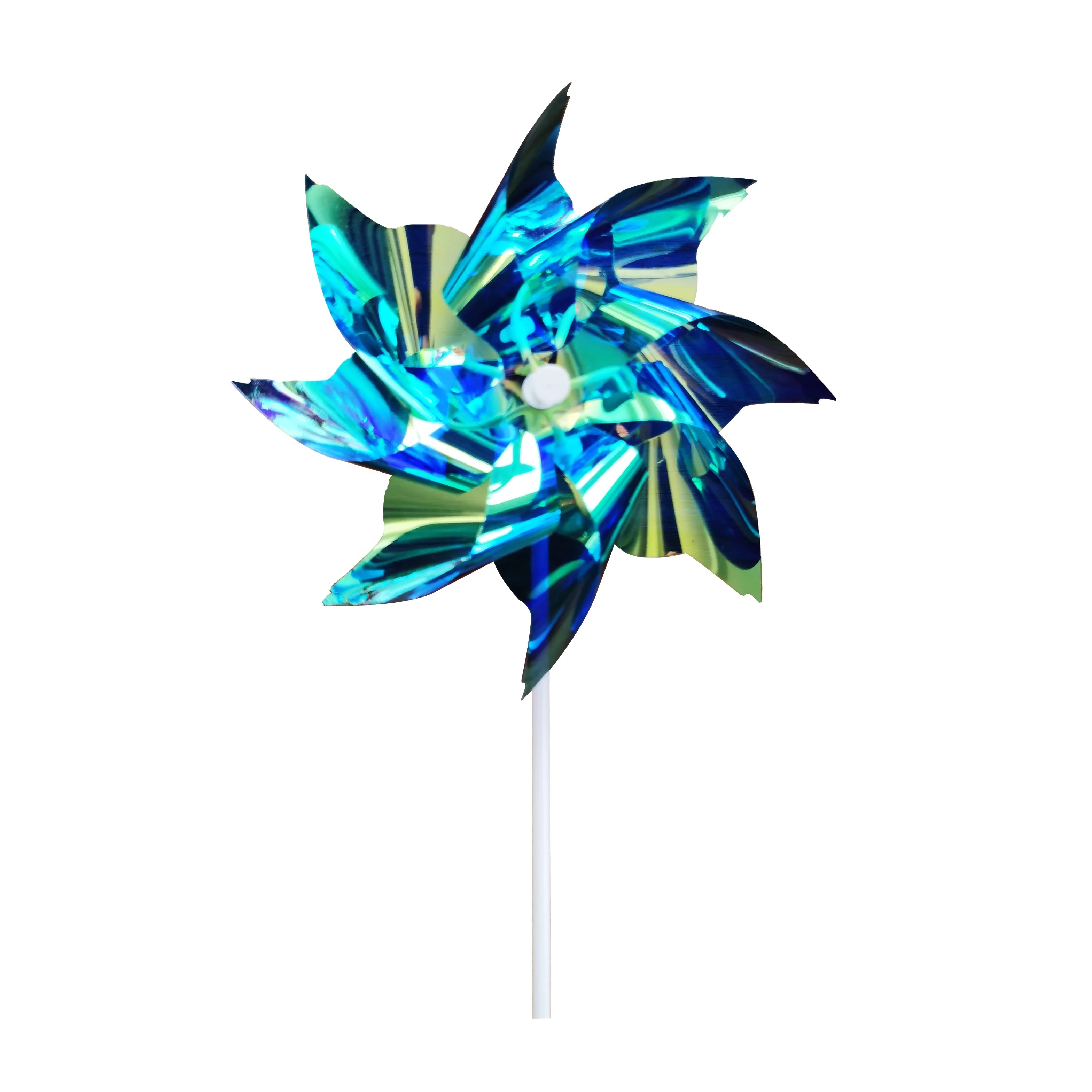 Professional factory plastic garden decoration windmill recycled PET material