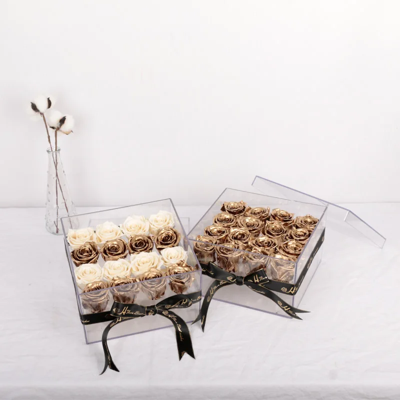 
Самые популярные в Ins сохраненные неувядающие золотые розы вечные цветы лучший подарок на день матери 2021 
