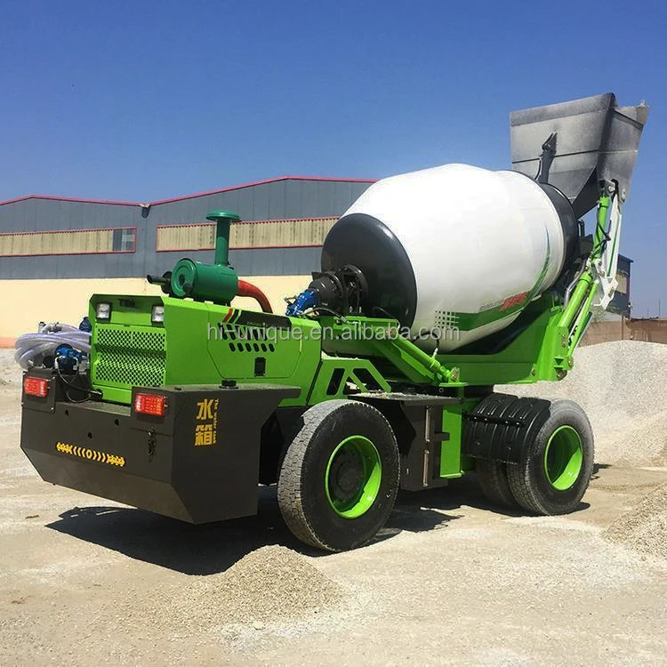 2.6 Cubic Meter Per Batch Self Load Concrete Mixer Truck For Sale In South America