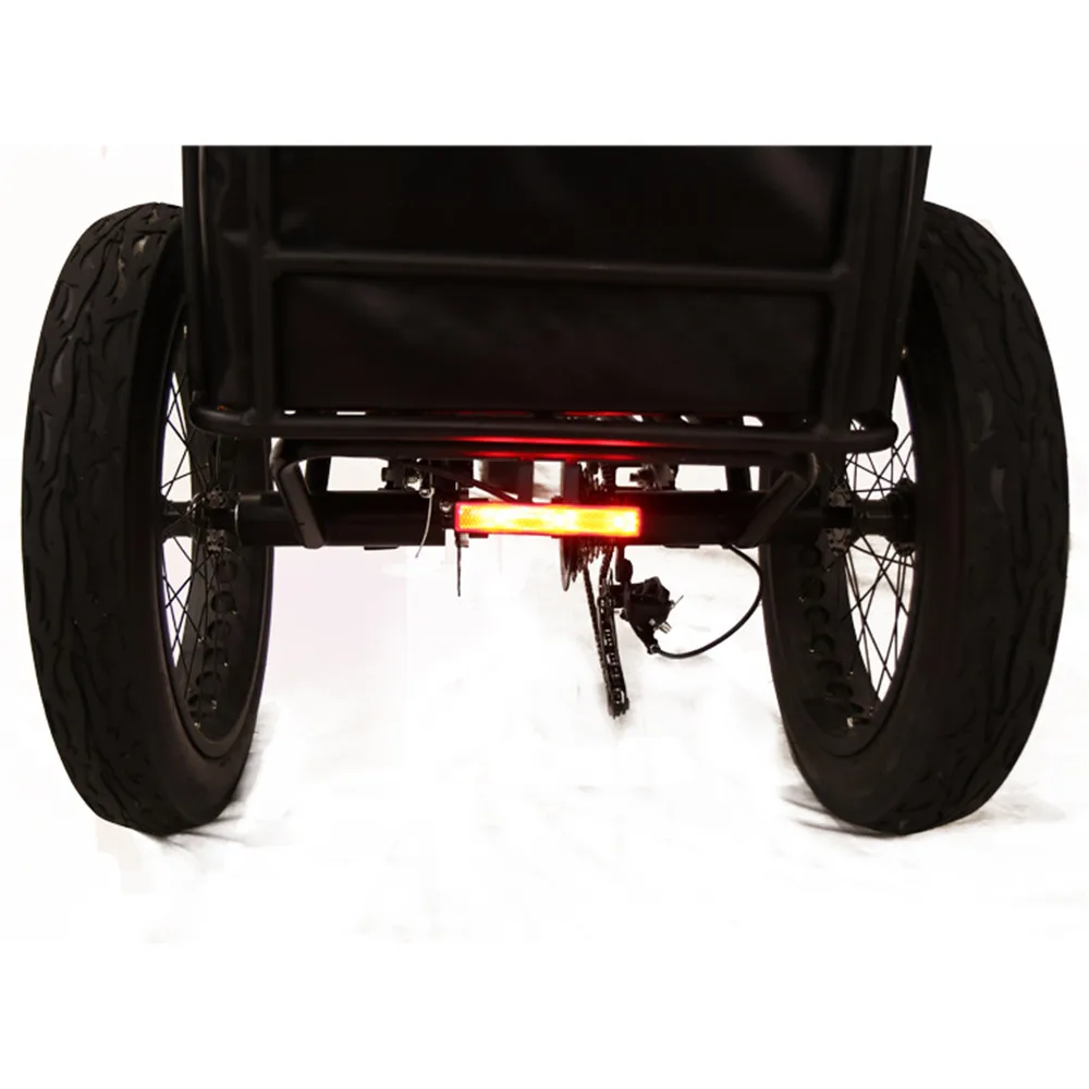 China supplier aluminum frame electric adult cargo tricycles trikes high power rickshaw e three 3 wheels bikes bicycles