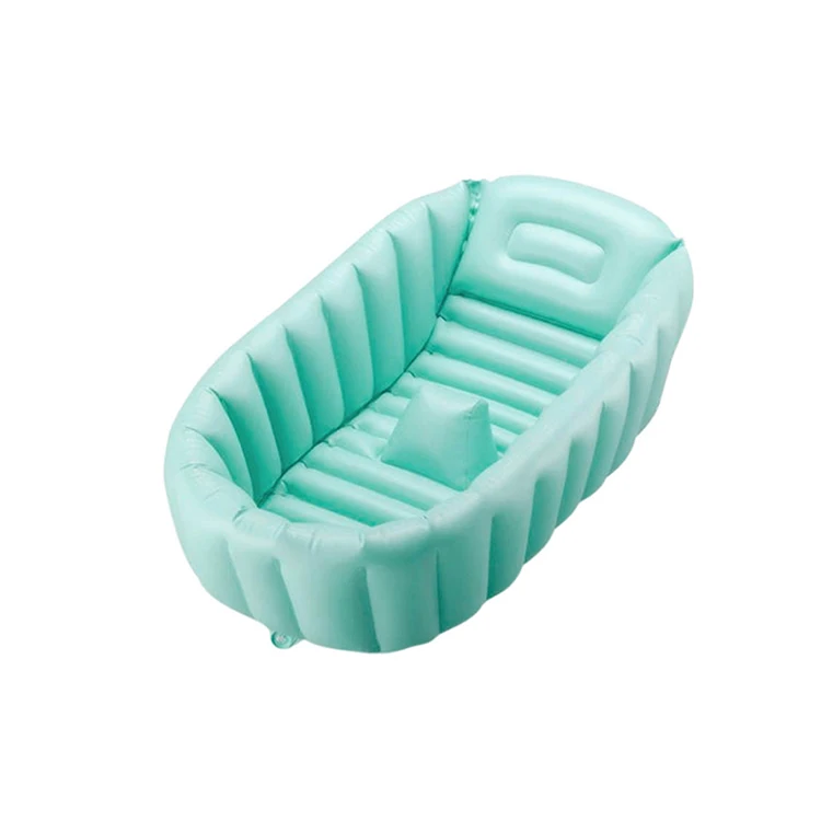 
Sunshine soft inflatable baby bath cushion pool eco-friendly toys small baby bath tub seat stand bathtub Portable baby bath tub 