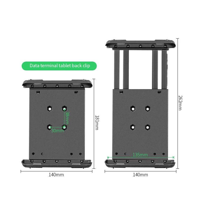 Data terminal tablet clip Applicable to tablets within size 210*130*15 for  iPad/GalaxyTab/Google Nexus/e-Reader