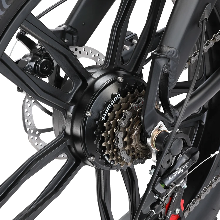 2021 горячая складной взрослых от Bicicletta Elettrica 500 Вт с толстыми покрышками Pedelec фара для электровелосипеда в Голландию литий-ионный аккумулятор электрический велосипед