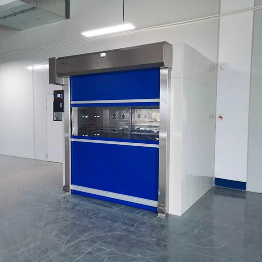 Прямая поставка, индивидуальная нержавеющая сталь 304, высокое качество, роликовая вверх дверь, воздушный Душ