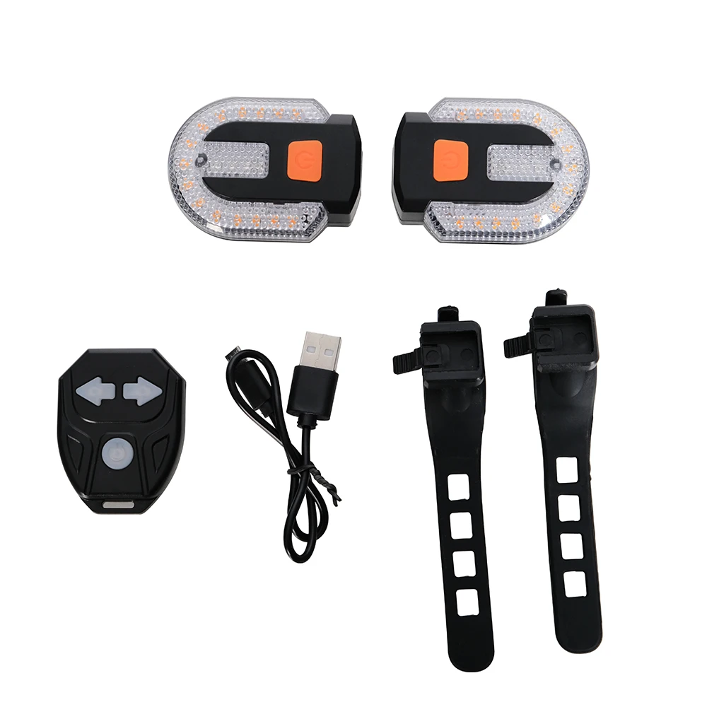 LED Remote Control Bicycle Safety Tail Light Black 50 Rechargeable Battery 15 ABS 24v Torch Magnet Led Camping Lamp Turn Signal