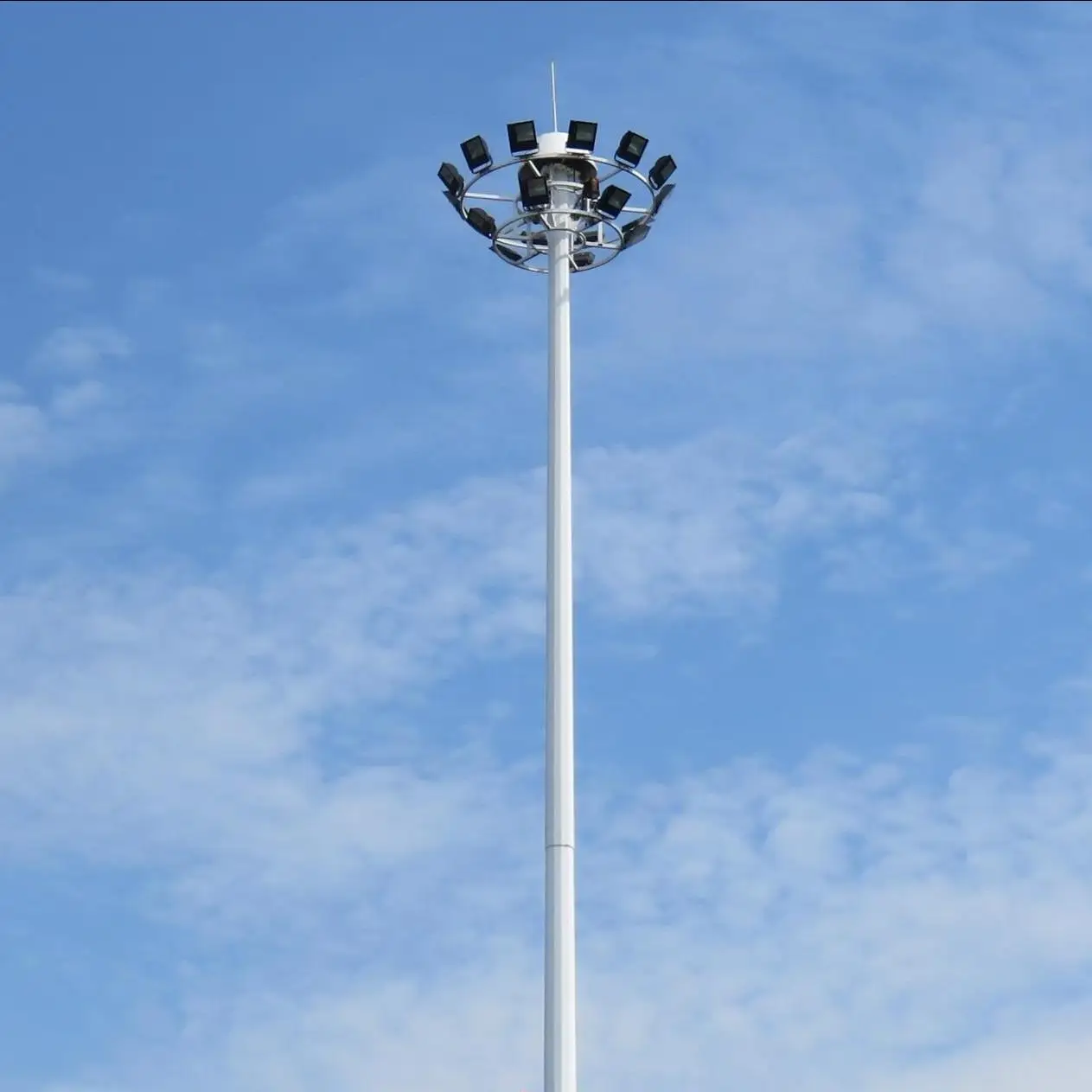 Заводская розетка, прожекторы с высоким мачтовым полюсом со съемной системой моторной лебедки для шоссе, Спортивного стадиона, аэропорта