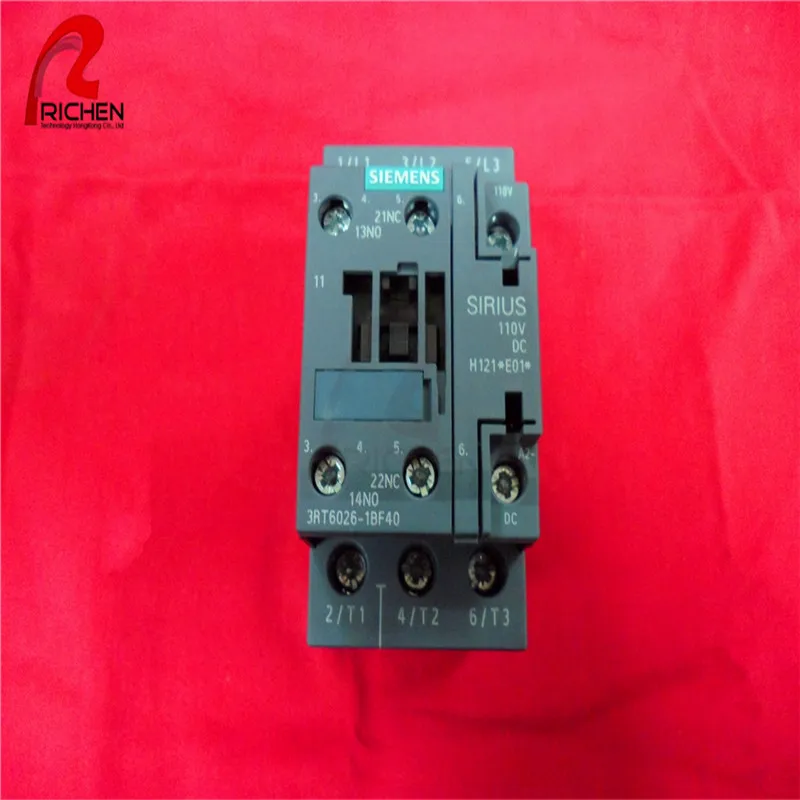 Новый оригинальный контактор Siemens 3RT6023 6024 6025 6026 6027