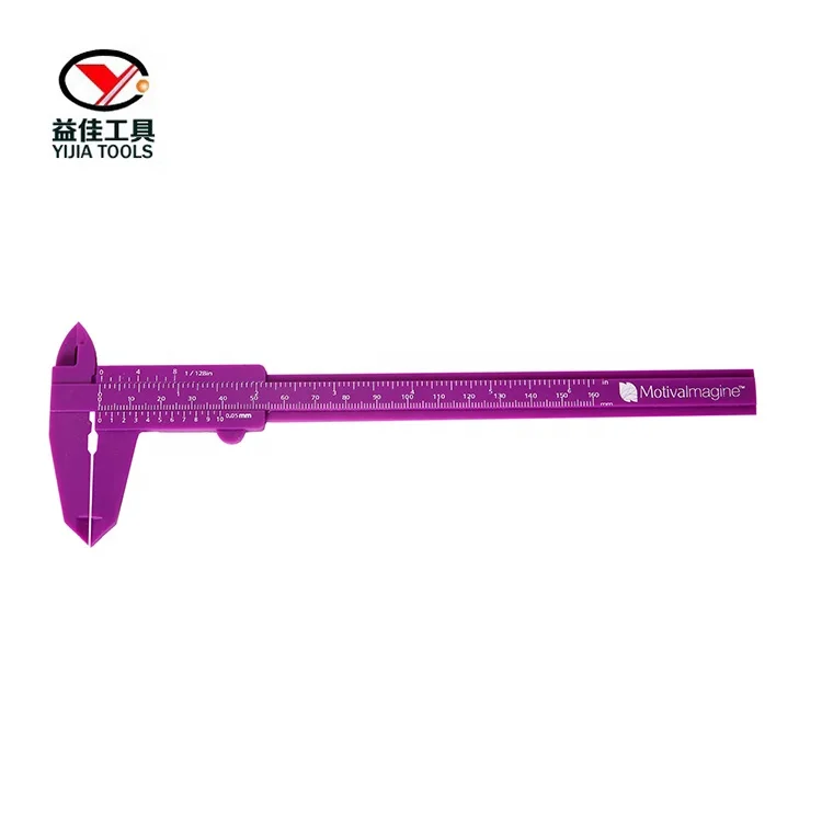 Hot selling top quality promotional co-friendly plastic caliper ABS calipers