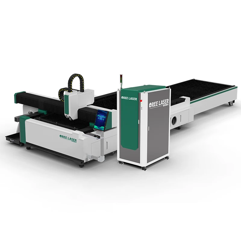  Двухцелевая обменная платформа для листового металла cnc машина волоконной лазерной