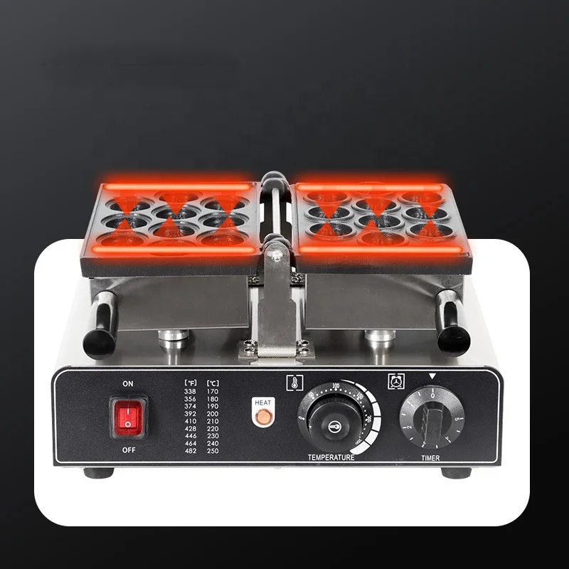 Kitchen Walnut Crisp Maker Walnut Sweet Cake Walnut Cookie Maker Electric Mini Waffle Maker SY 1 Set Waffle Machine Dinosaur Big