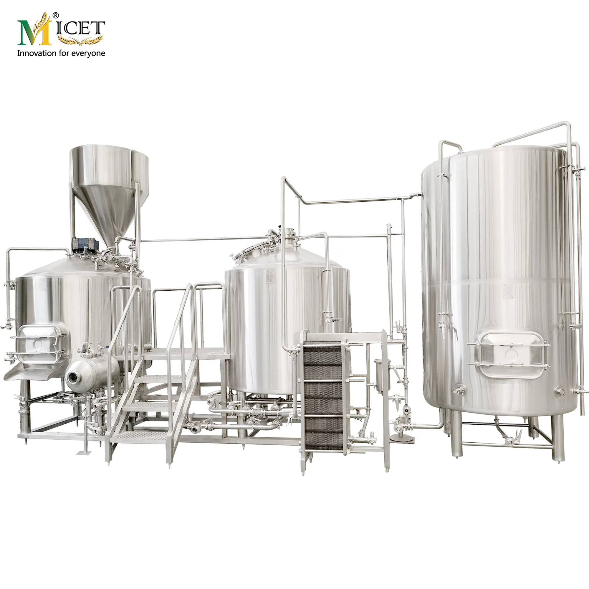 Stainless Steel  Cerveza Artesanal equipment Brewing Equipment  1000L 1500L 2000L Cerveza equipment Complete