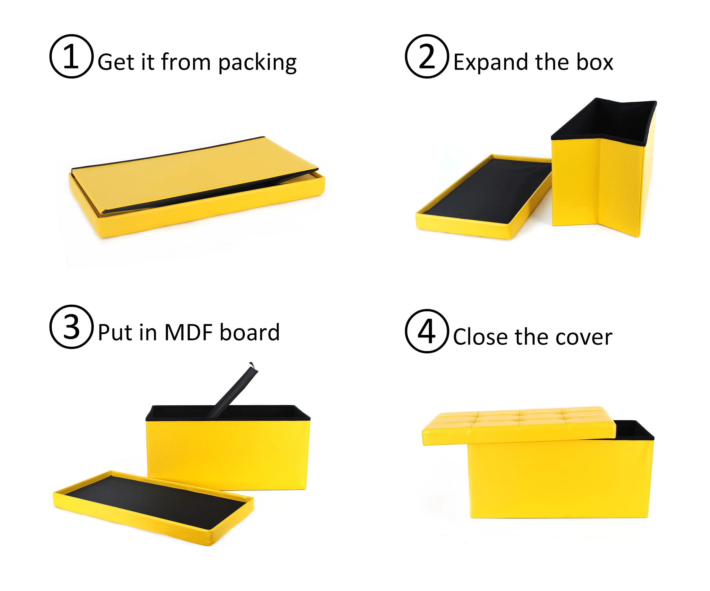 Custom modern furniture seat stool living room space saving living room chair stools ottoman pouf