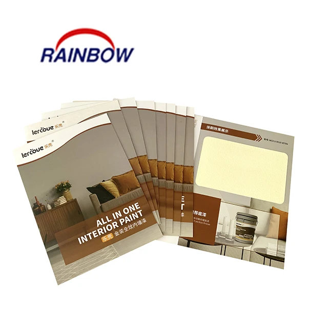 
2021 NEW colour stone sample book catalog printing 