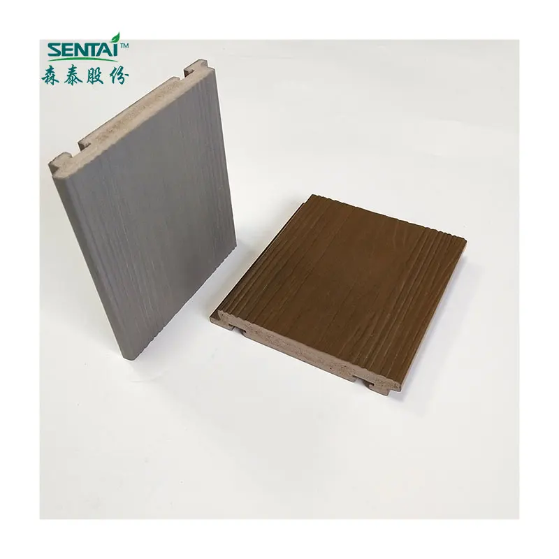 145*20mm waterproof composite decking outdoor anti-slip fireproof ASA deck PVC outdoor flooring Magnet easy install STPVB105