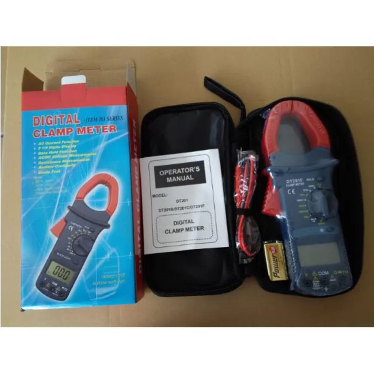 DT201D habo factory Ture RMS acdc clamp meter with capacitance function