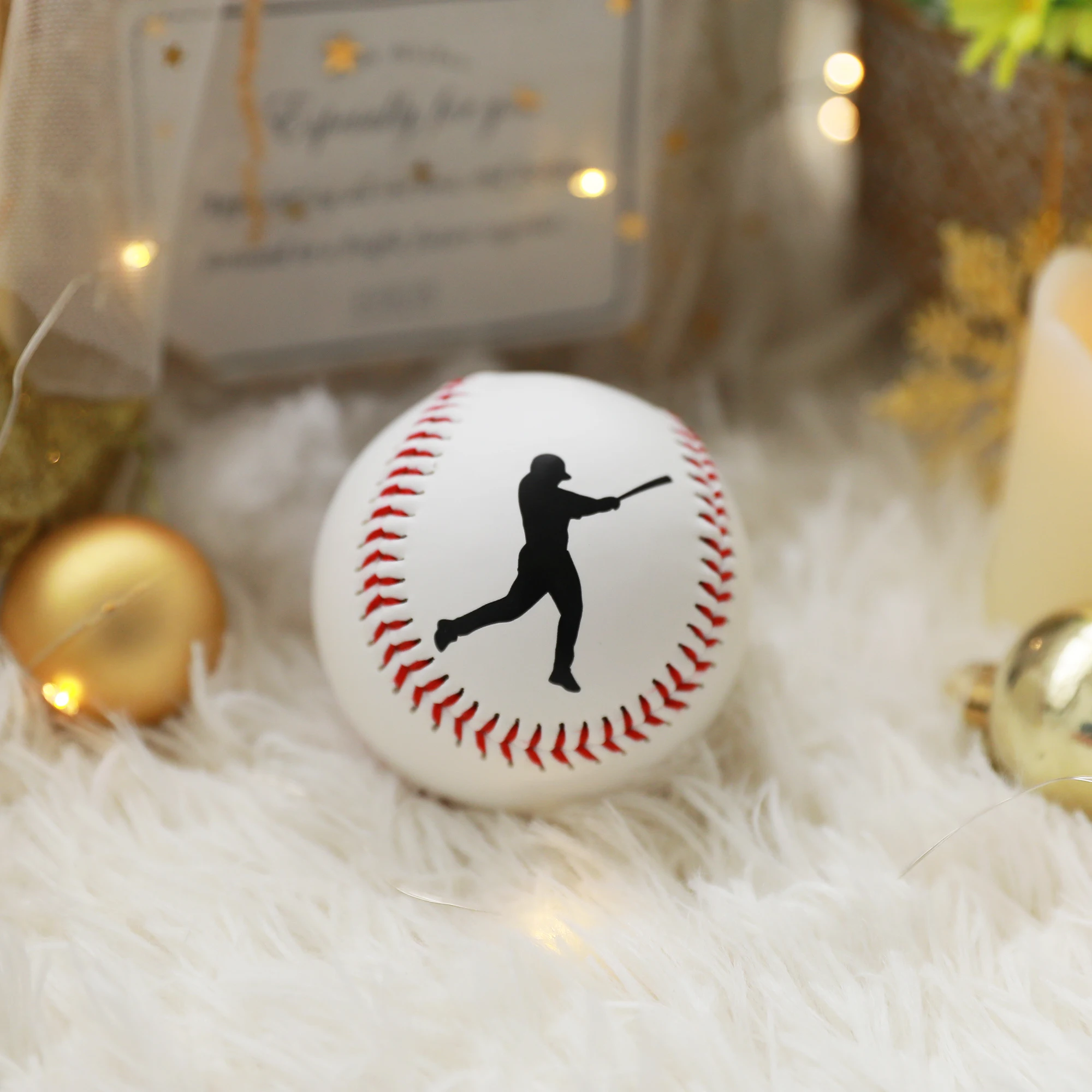 Best Selling Hard PU Leather Baseball Ball Custom 9in Official Professional Baseball