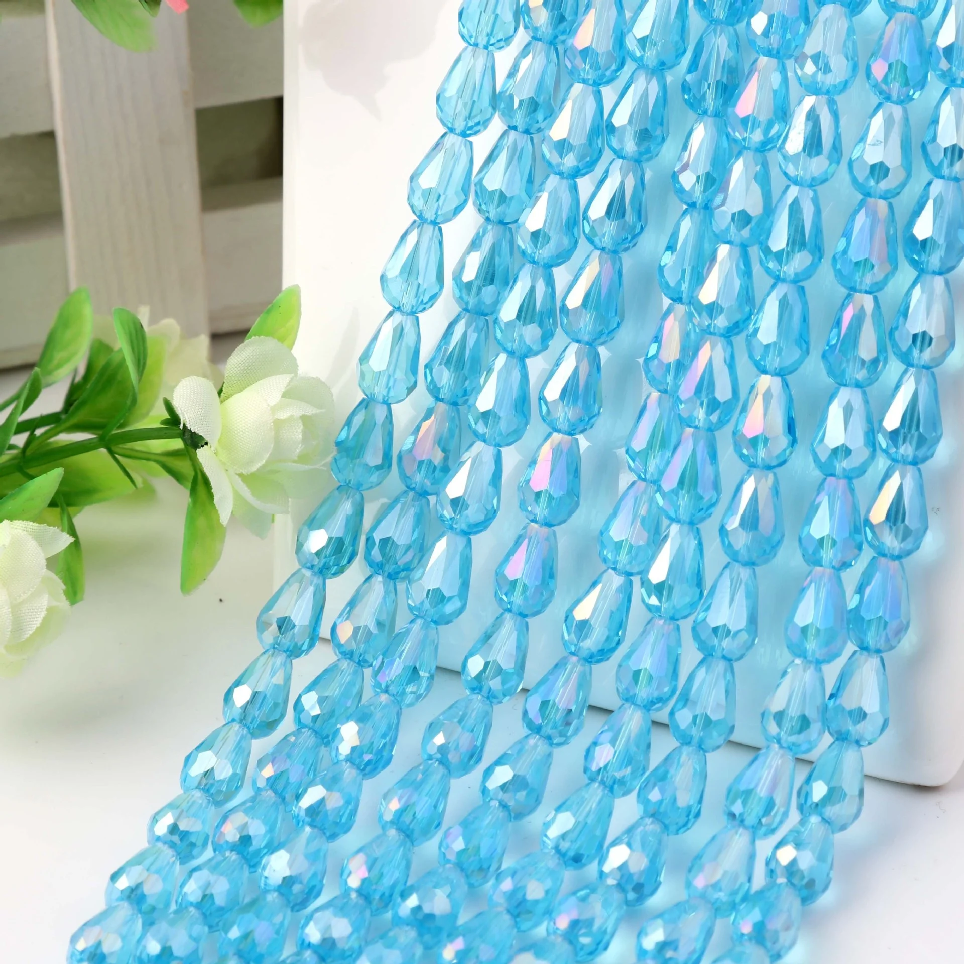 Новый Дизайн Цветной Waterdrop стеклянных прозрачных