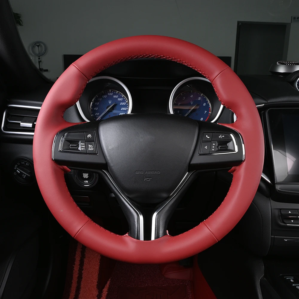 Factory Manufacturer Car Special Steering Wheel Covers Nappa Leather For all car models