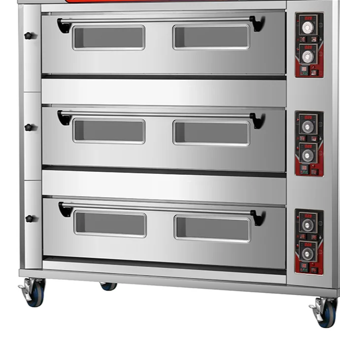 Заводская Коммерческая стоячая газовая печь для приготовления пиццы с роликом