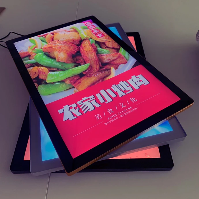 Indoor Advertising Led Light Box Aluminium Frame Billboard wall mounted easy install ultra thin LED backlight poster frame