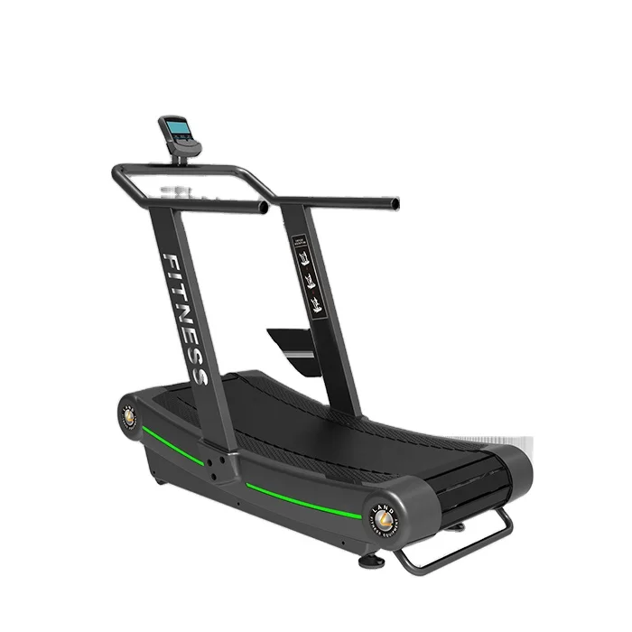 Gym Fitness Commercial Curved Treadmill Non Power Curved Belt Non-Motorized Treadmill Price Gym Equipment Cardio Runner
