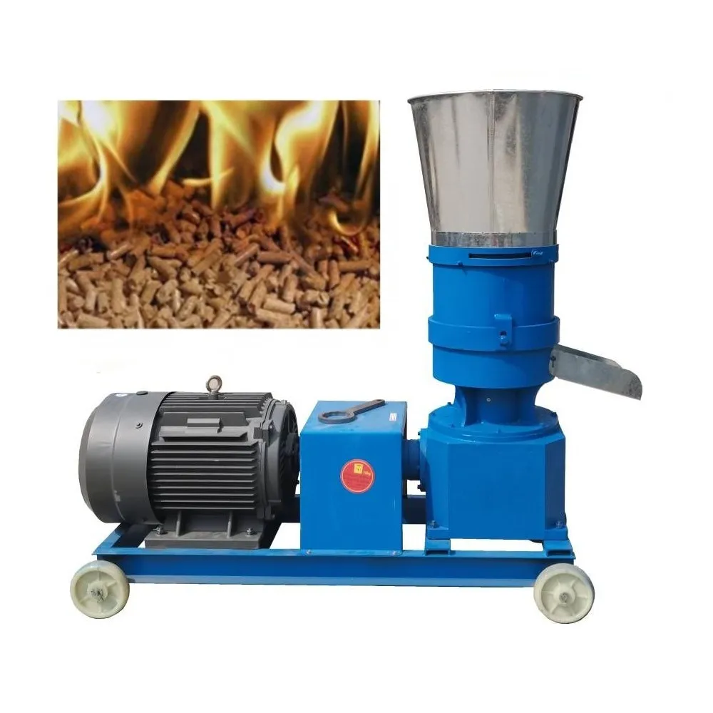 Hot Sale Poultry Chicken Feed Production Grinding Machine Animal Fish Food Processing Cattle Pig Sow Feed Pellet Making Machine