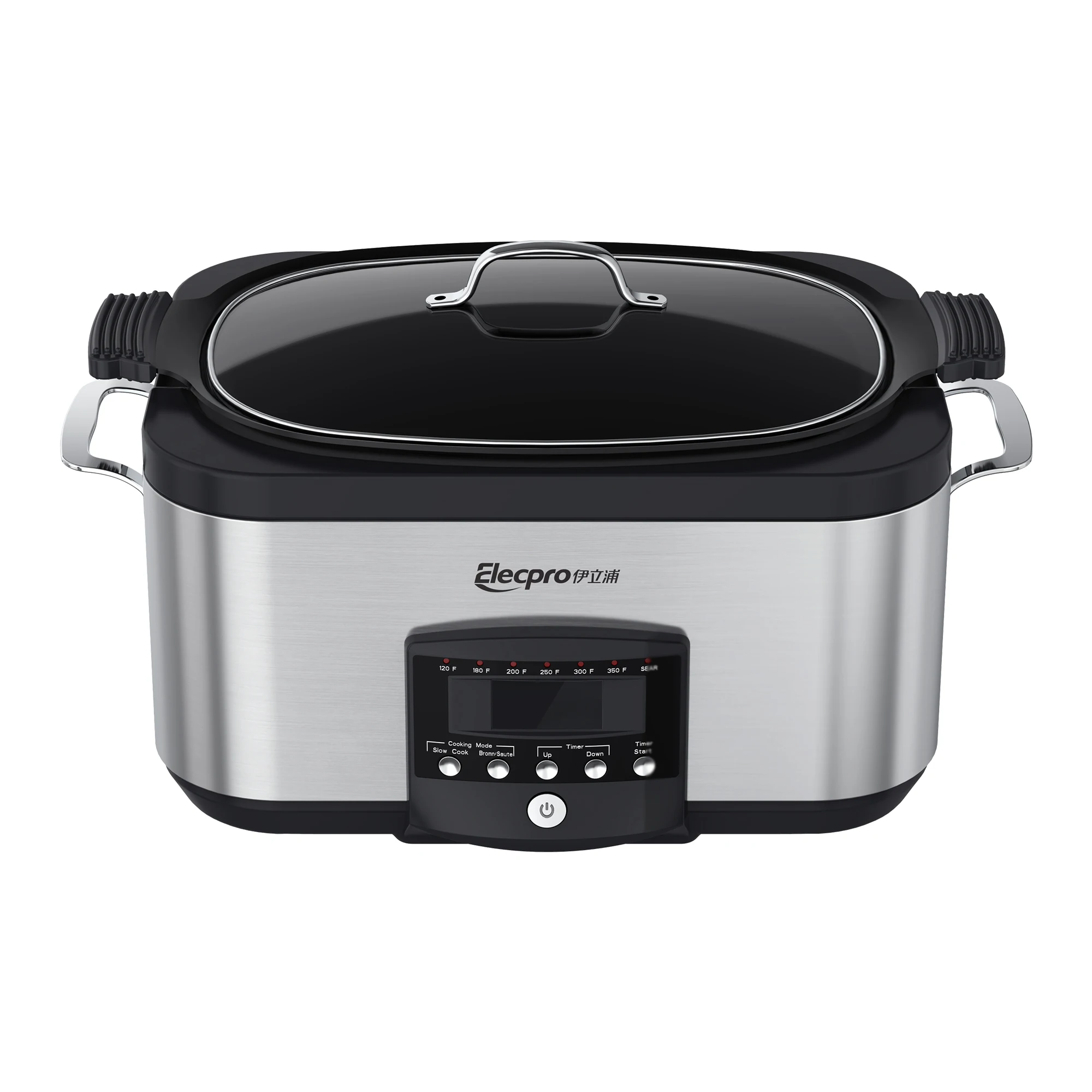 ЖК-дисплей 6Q большой емкости Семейный Размер Мульти Мультиварка deluxe нержавеющая сталь электрическая мульти плита