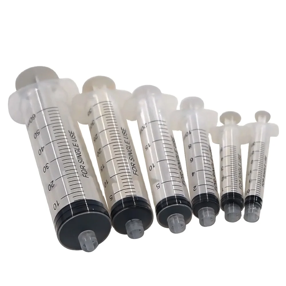 CETTIA KD312 plastic sterile disposable animal irrigation or injection syringes with needle for veterinary