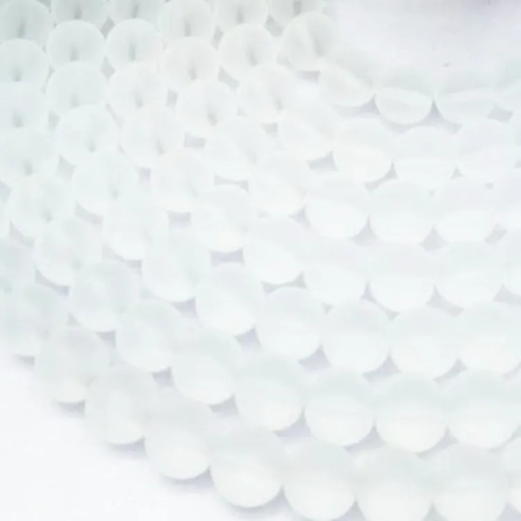 Wholesale Matte White Beads 4-14mm Natural Round White Clear Crystal Quartz Glass Beads Black Frosted Glass Round Beads