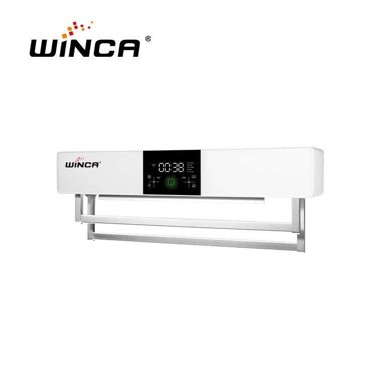  Новый стиль уф стерилизация Winca MJ03 дезинфекция с сенсорным экраном для ванной комнаты электрическая сушилка полотенец подогревом
