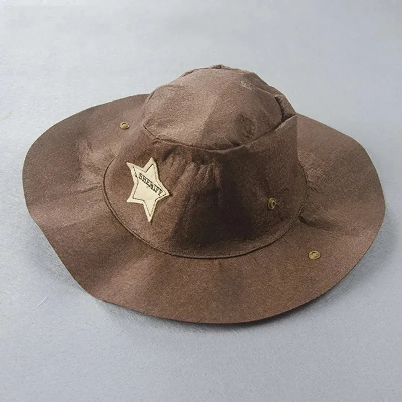 Kid Cowboy Boys 18-24 Month Fancy Western Boys Romper Toddler Wild West Western Cowboy Costume With Hat