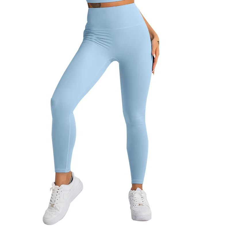 Custom Recycled Nylon Compression Fitness Sport Workout  Tights Gym High Waist Yoga Pants Womens Leggings For Women